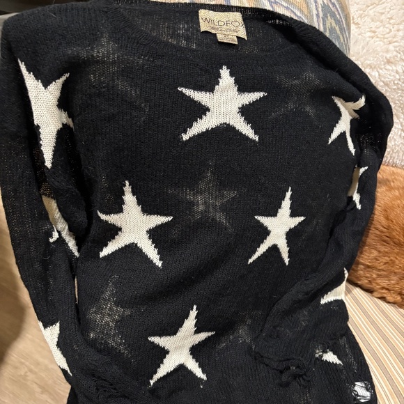 Wildfox White Label Seeing Stars Lennon Sweater XS - Picture 1 of 6